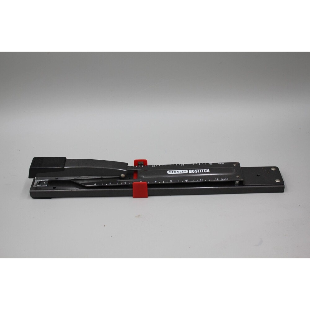 12 Inch Long Reach Stapler Stanley Bostitch Excellent Condition (missing 1 foot)